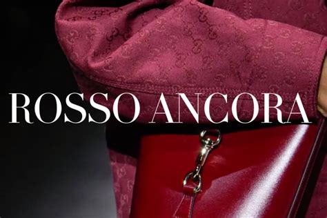 gucci verde rosso|Gucci ancora meaning.